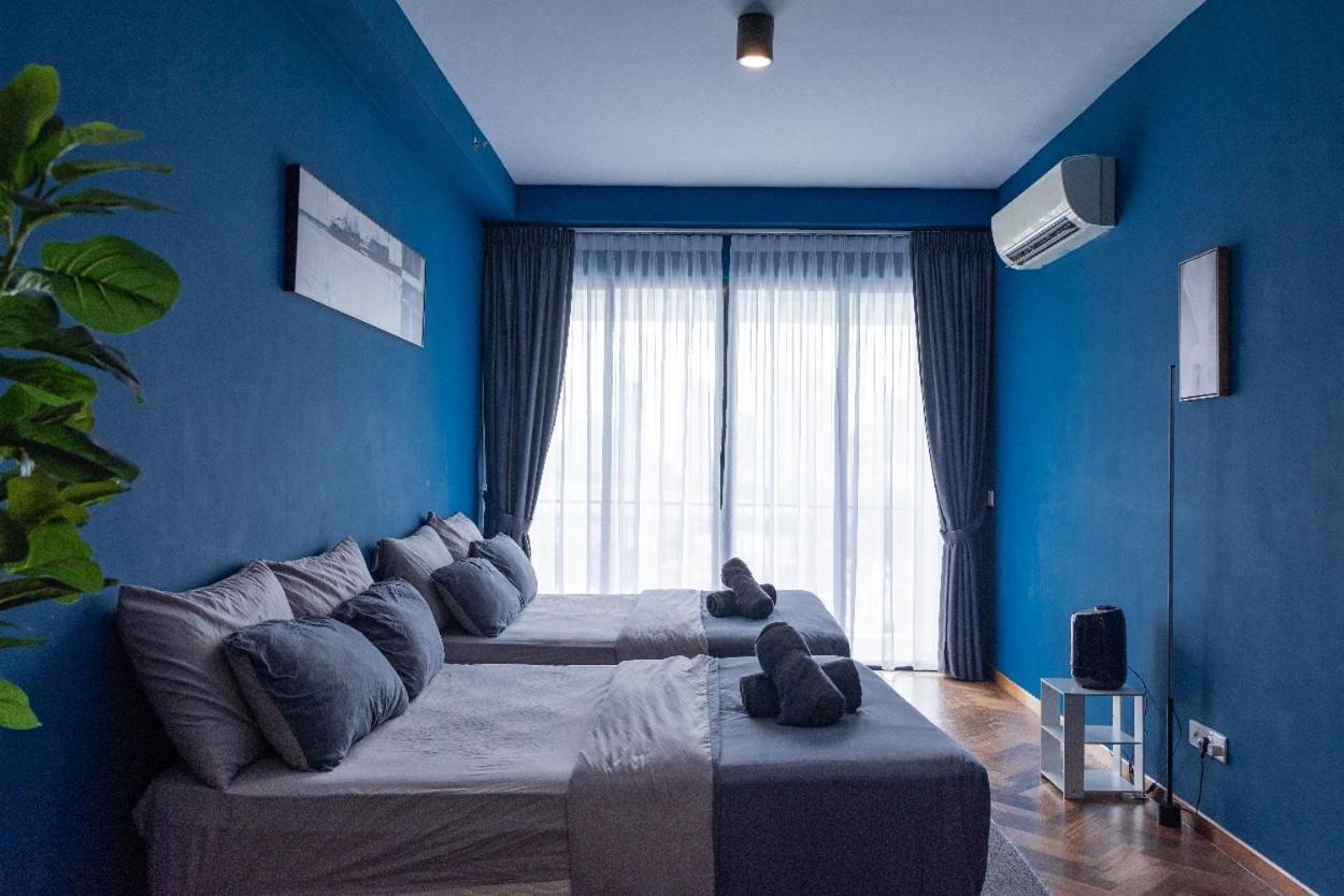 Deluxe Seaview Suite Twin Bed By The Only Bnb Tanjung Tokong المظهر الخارجي الصورة